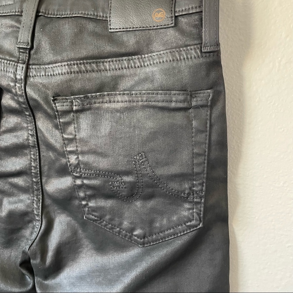 AG Adriano Goldschmied Black Flare Jeans - Picture 7 of 10